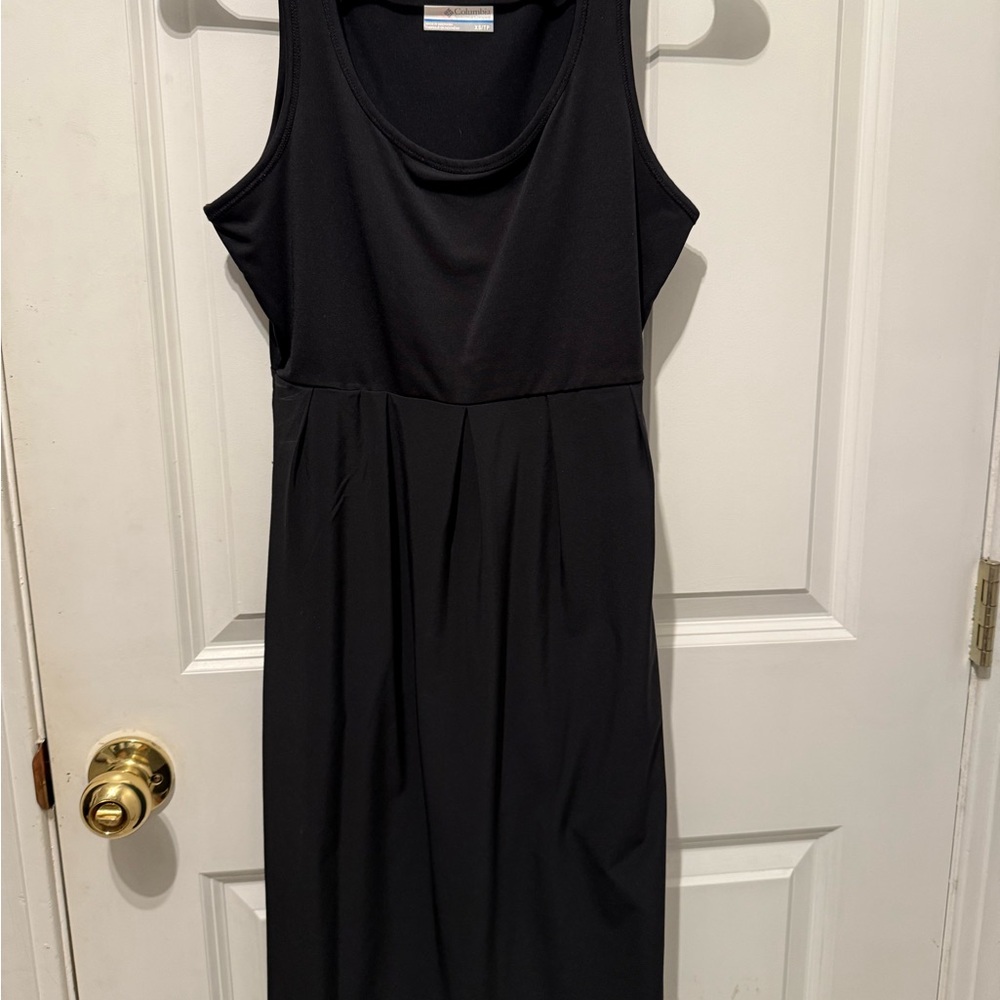 Columbia Black Midi Dress